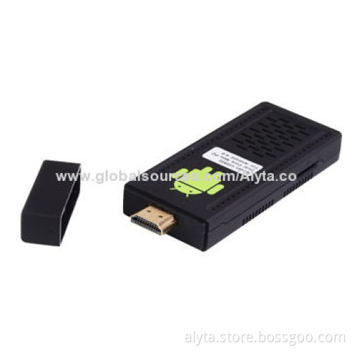 Dual-core 1.6GB Function Google's Android 4.0 OS TV Dongle HD Media Player, SD Card Interface